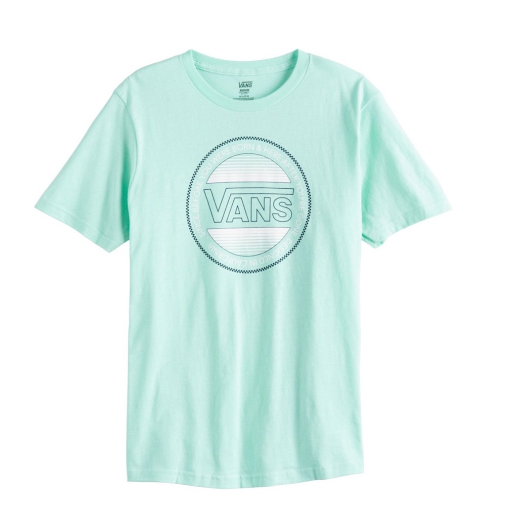 Vans Light Green Kids Tee